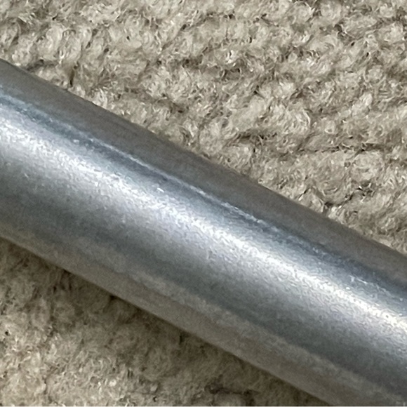 15.25" wide dual bend 7/8" handlebar 2 slight bends with tumbled aluminum finish - Picture 6 of 6